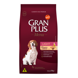 Gran Plus Perros Light Pollo & Arroz 15 Kg.