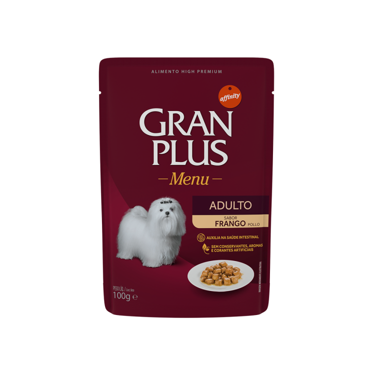 Gran Plus Frango pouch sachet "Adulto pollo" 100 g.