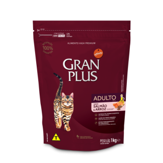 Gran Plus Gatos Adultos Salmón & Arroz 10 Kg.