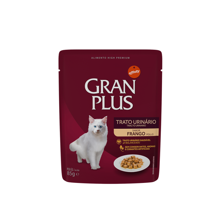 Gran Plus Cuidado Tracto Urinario sachet sabor pollo 85 g.