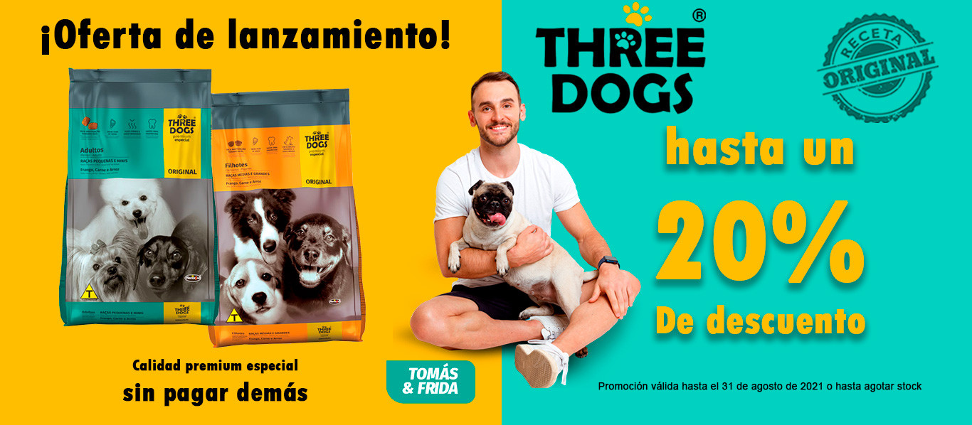 Three dogs